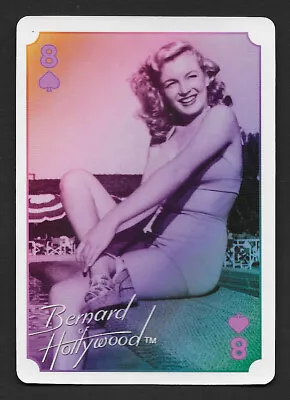 Marilyn Monroe Playing Card Single Swap Eight Of Spades - 1 Card • $2.24