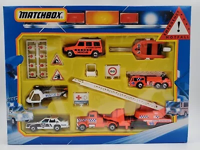 Matchbox EM-75 Emergency Fire Rescue Police Set 6 Vehicles  • $99.99