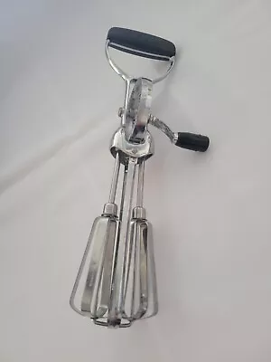 Vintage Ecko Maid Of Honor Hand Crank Mixer WORKS 11 5/8  Tall  MCM  • $6.95