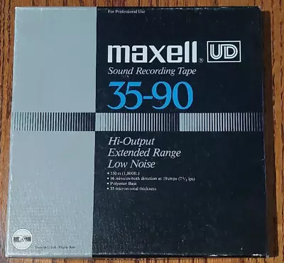 Used MAXELL UD 35-90 Blank/recordable Reel-to-reel Tape - P2 • $12