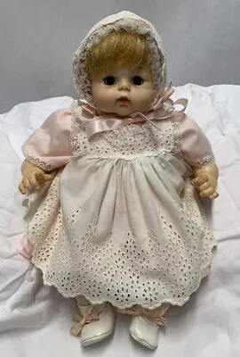 Vintage Madame Alexander 1960’s Blonde Baby 14” McGuffey Baby Doll -No Cry Sound • $87