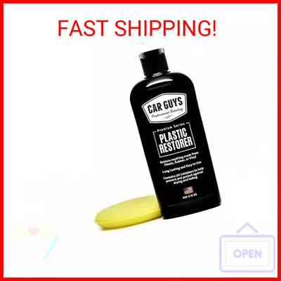 CAR GUYS Plastic Restorer | Bring Plastic Rubber And Vinyl Back To Life 8oz • $23.38