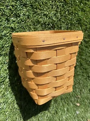 1999 Longaberger Basket 6”x5”x5” Dresden Ohio Signed & Dated W/org. Booklet • $18