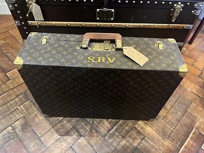 Rare Vintage Louis Vuitton Sake American Market Suitcase C1950s • £3250