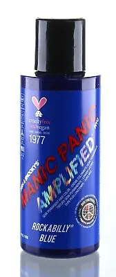 Manic Panic Amplified Cream Semi-permanent Vegan Hair Dye 4oz - Rockabilly Blue • $9.99