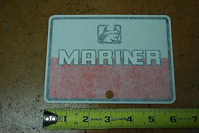 Mariner Outboard Logo Decal 37-84898M • $12.99
