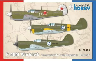 1/72 P40M Warhawk Involuntarily From Russia To Finland Fighter • $28.96