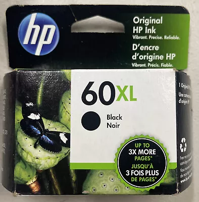 HP 60XL Ink Cartridge - Black Exp: 8/23 • $9.99