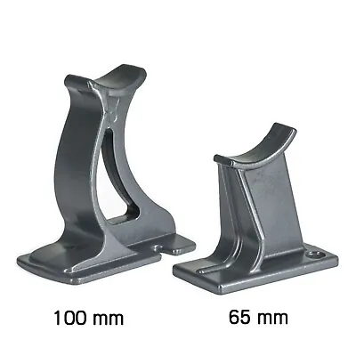 Grey Anthracite Universal Column Radiator Floor Support Feet Cast Iron • £12.50