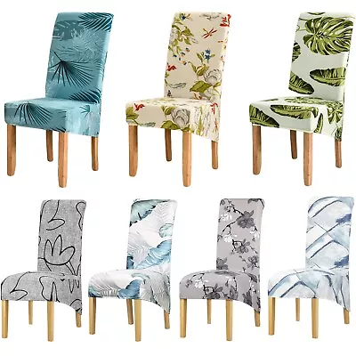 Large Stretch Dining Chair Covers Spandex Wedding Banquet Party Seat Slipcovers • $9.02