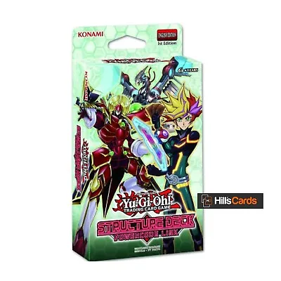 YuGiOh Powercode Link Structure Deck : New & Sealed : 1st Edition SDPL • £13.95