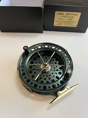 J W Young John Wilson Heritage Centrepin Reel • £112