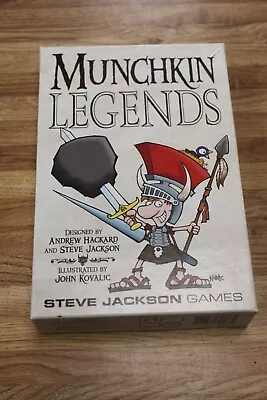 New Munchkin Legends Steve Jackson Games 1st Edition 2013 NIB • $15