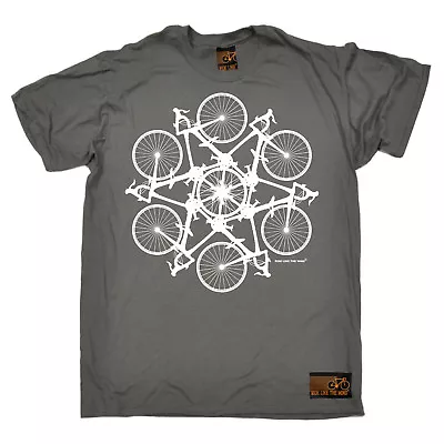 Cycling Bicycle Circle Kaleidoscope Funny Top Birthday�tee T SHIRT T-SHIRT Gift • $20.85