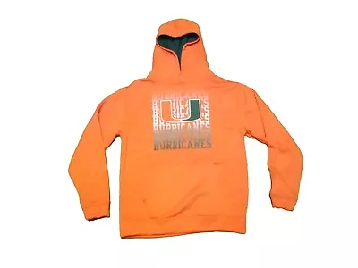 Miami Hurricanes Hoodie Boys Stadium Athletic Sweatshirt YOUTH Size XL X-Large   • $19.24