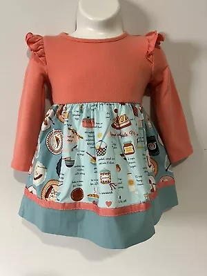 Matilda Jane Baby Girls Best Recipe Dress Size 12-18 Months • $11.47