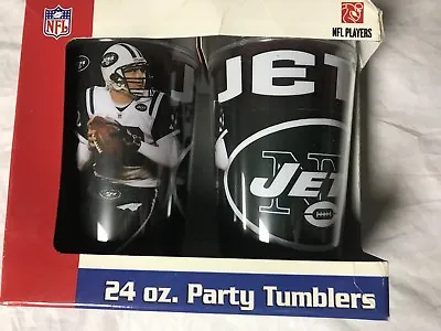 NFL 2 Pack Insulated 24 Oz Tumblers Cup Brand New You Pick Jets Bucks Dolphins • $15.99