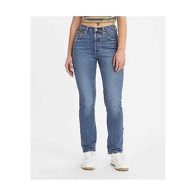 Levi's Women's 501 High-Rise Straight Jeans • $42.99