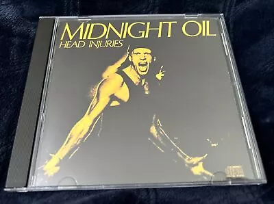 Midnight Oil - Head Injuries CD 1979 Columbia Records HTF NEAR MINT+ COND.! • $10.90