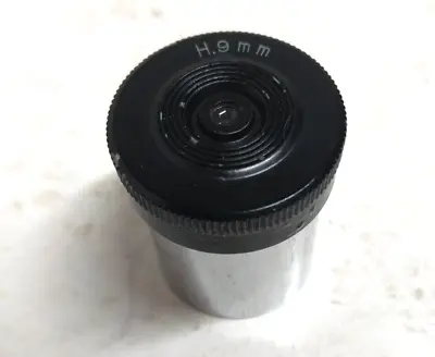 UNMARKED H.9mm TELESCOPE EYEPIECE LENS VINTAGE • $17.99