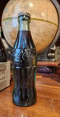 Ultra RARE - Dec 25 1923 Patented Coke 6oz COCA COLA Bottle Full Unopend  • $58