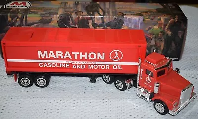 Marathon 1/32 1998 Credit Card Edition Semi Box Truck Trailer Lights & Sound A2 • $35