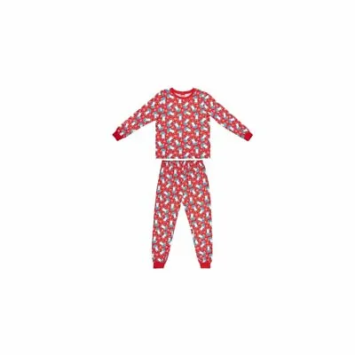 Baby Penguin Christmas Pyjamas Red Boys Girls Age 9-12 Months Brand NEW • £4.99
