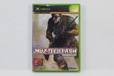 $21.99 • Buy MUZZLE FLASH Microsoft Original XBOX OG Japan Import US Seller X038