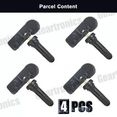 Set Of 4 For Ford Motorcraft TPMS Tire Pressure Sensors DE8T1A180AA  9L3T1A180A • $19.99