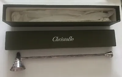 £85 • Buy Christofle Silver Plated Candle Snuffer French Silver Plate Boxed