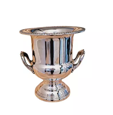 Vintage Leonard Silver Plate Champagne Bucket Trophy Shaped Ice Bucket • $163