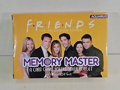 Friends Television Series Memory Master Card Game Warner Brothers New Sealed  • $8.99