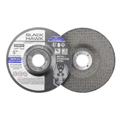 25 Pack - 5  X 1/4  X 7/8  Metal Grinding Wheels T27 Discs For Angle Grinders • $49.99
