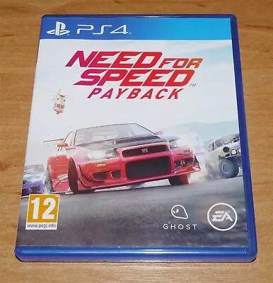 Need For Speed Payback Game For Sony PS4 Playstation 4 • £13.75