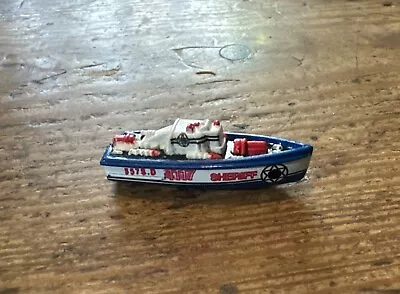 Vintage Micro Machines Sheriff Boat Toy Vehicle Figure • £9