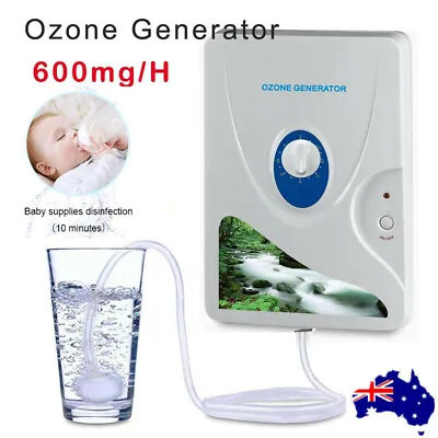 Ozone Generator Sterilizer Air Purifier Purification Water Prepare Oxygen Active • $57.79