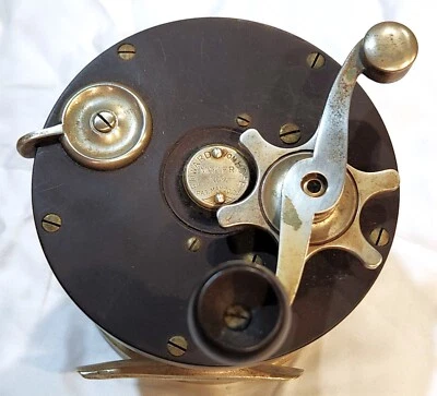 $225 • Buy Edward Vom Hofe 621 6/0 May 20, 1902 Patent Universal Star Salt Water Reel