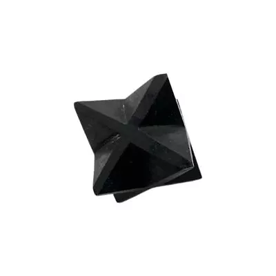 Small Merkaba Star 2cm Black Tourmaline • £6.95