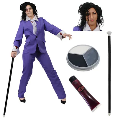 £32.99 • Buy Adults Zombie Prince Costume 80's 90's Halloween Music Pop Star Fancy Dress