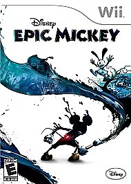 Disney Epic Mickey - Nintendo  Wii Game W/Manual FREE SHIPPING Tested. Works. • $7.77