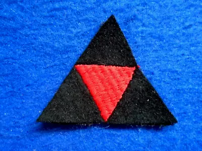 £12 • Buy Genuine Wwii 3rd Infantry Division Woven Formation Sign Badge