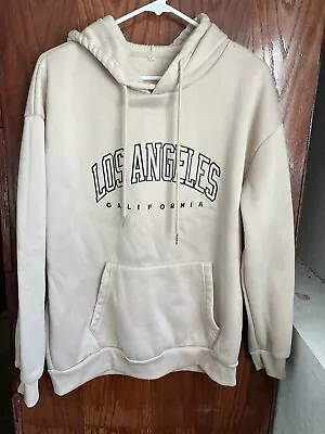 Los Angeles California Size Large Hooded Pullover Sweatshirt  • $15