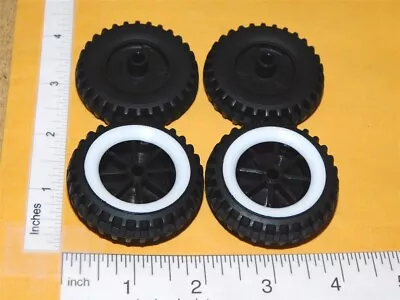 Set Of 4 Nylint Bronco/Econoline Wheel/Whitewall Replacement Toy Parts NYP-037 • $24