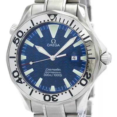 Polished OMEGA Seamaster Professional 300M Quartz Mens Watch 2265.80 BF568491 • $2935