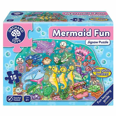 £9.99 • Buy Orchard Toys | Mermaid Fun Poster And Jigsaw Puzzle