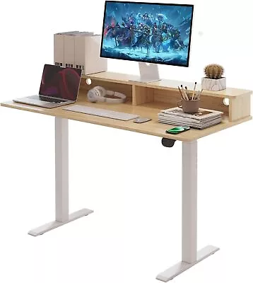 45  2 Drawers Adjustable Height Desk Office Electric Standing Desk • $104.99
