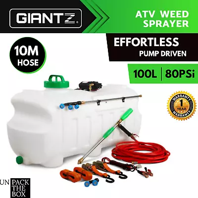 100L Weed Sprayer ATV Chemical Spray Farm Garden Yard Quad Bike Ride On Mower • $288.66