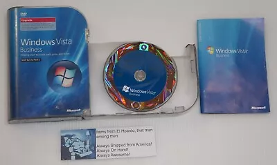 Microsoft Windows Vista Business Upgrade  (66J-00003) With Key • $24.95