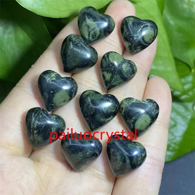 5pc Natural Kambaba Jasper Mini Heart Skull Quartz Crystal Pendant Healing Gem-* • $1.25