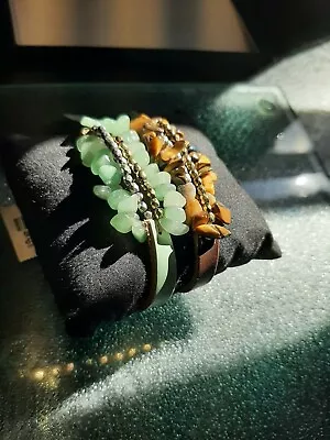 Genuine Stone Bracelets • $12